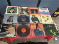 12 vintage Jazz albums John Coltrane Louis