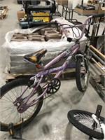 Mongoose kids bike, light purple
