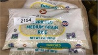 3 bags of medium grain rice