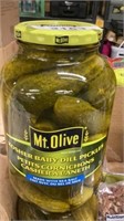 1 Kosher baby, dill pickles