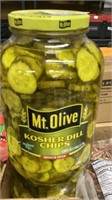 1- 1 gallon, kosher dill chips, pickles
