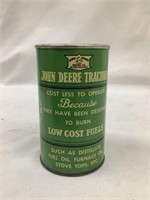 1937 John Deere Centennial Tin Litho Barrel Bank,