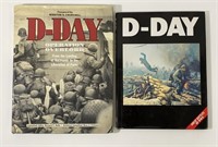 Lot of 2 WWII D-Day History Books