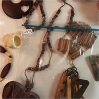 Wooden jewelry lot SS