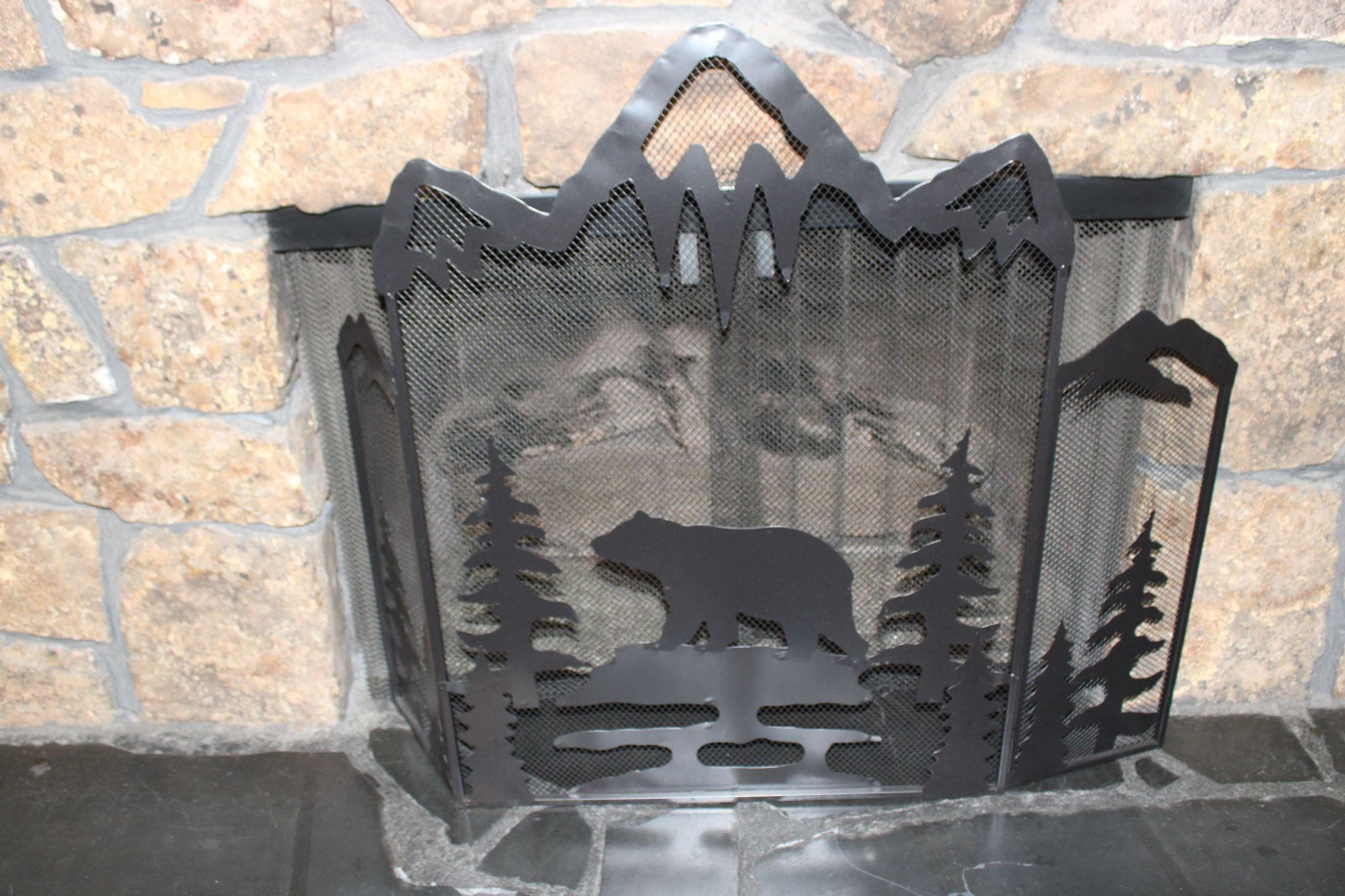 Colorado Fireplace Screen