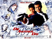 Signed James Bond 007 Die Another Poster