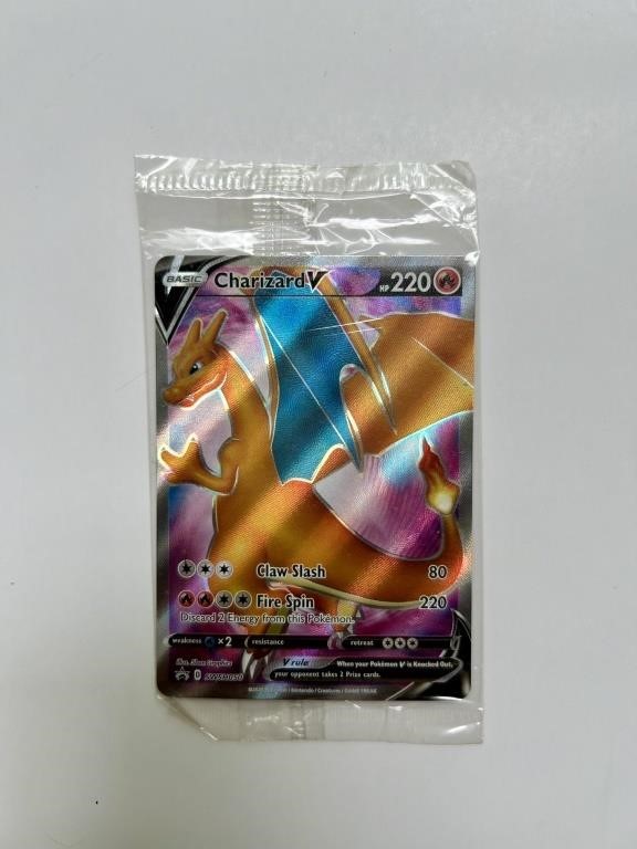 Charizard V Promo Black Rare Holo #SWSH050 Pokemon