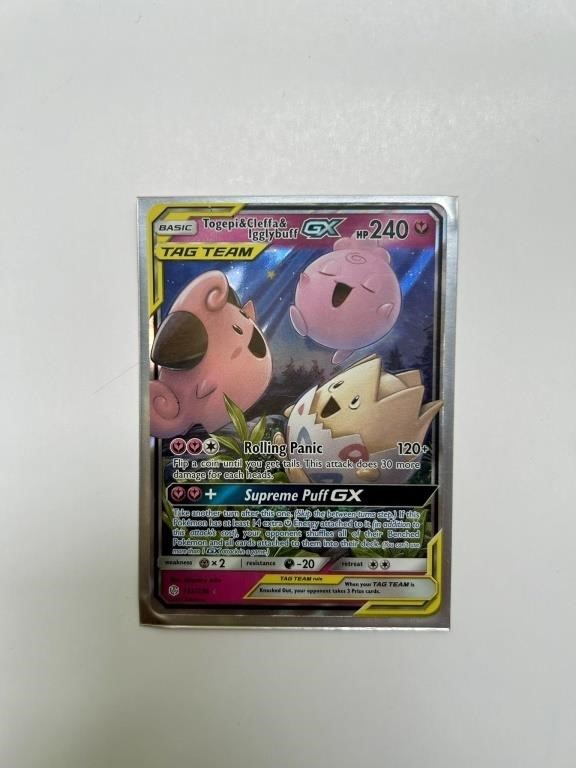 Togepi & Cleffa & Igglybuff GX 143/236