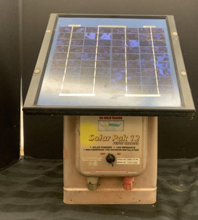 Solar Pak 12 Fence Charger