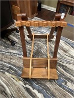 Folding Gun Display Rack