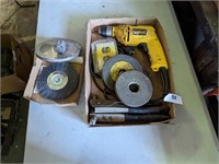Dewalt Electric Drill, Grinding Stones, Other