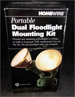 Homewire Portable Dual Floodlight Mounting Kit