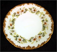 T & V Rare Limoges Made In France Daisy 8" Plate
