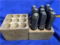 9 Numerical Metal Stamper tools