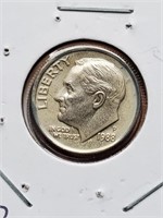 BU 1988 Roosevelt Dime