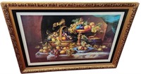 Large Framed Still Life Print