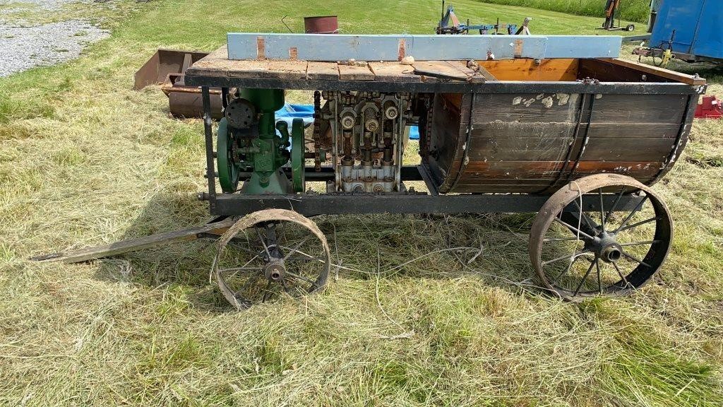 Hit & Miss Engine on Orchard Sprayer