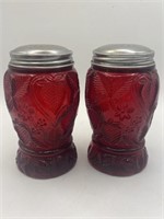 Vintage Strawberry Salt & Pepper Shakers