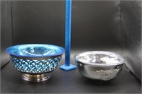 Oneida Bowl with Insert, Silverplate Bowl