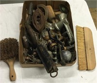 Meat grinder-irons- vintage items