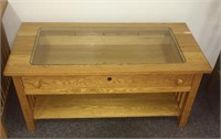 Oak coffee table