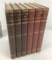 Livres référence Le Livre de l'Année, Grolier -