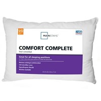Standard  2 Sz Q Mainstays Comfort Complete Bed Pi