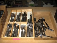 Large Lot of Stainless Steel Flatware
