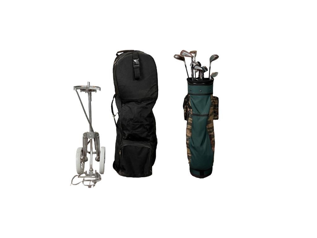 Ladies Ben Hogan Golf Club Set, Bag, Golf Cart