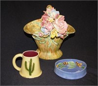 Three Australian pottery table wares