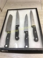 SET OF 4 KITCHEN KNIVES