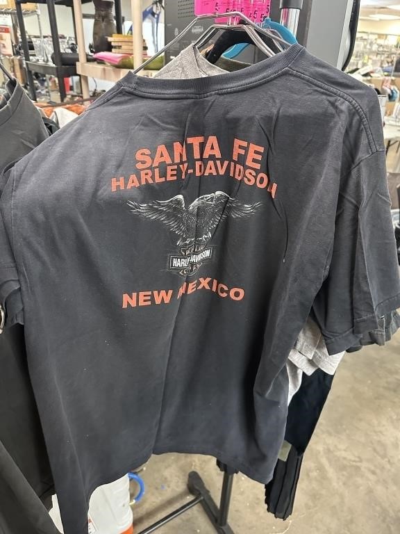 HARLEY DAVIDSON MOTORCYCLE SHIRT SANTA FE