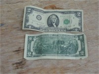 2 $2 1976 BILLS