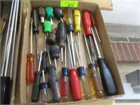 Flat w/misc screwdrivers