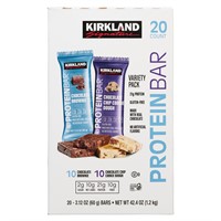 Kirkland Protein Bar Variety Pack  2.12oz  19ct