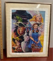 2 Framed Wizard of Oz Diamand Pictures
