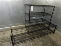 LOT, (2) METRO WIRE RACKS