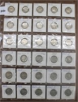 1938-43 Mercury Dimes Collection