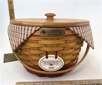 Longaberger CC homestead with Liner and Protector