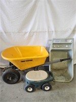 Assorted Wheelbarrow and Carts