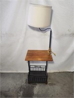 End Table Floor Lamp