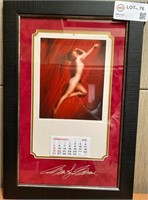 Framed Marilyn Monroe "Norma Jean" Calendar