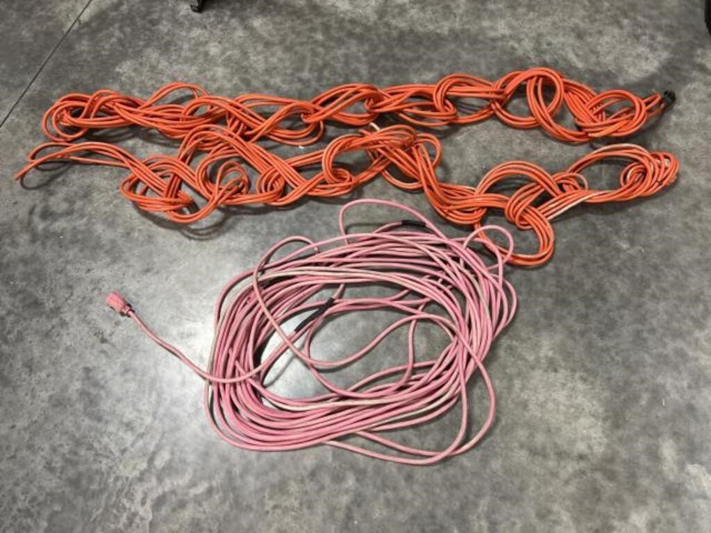 3 Extension Cords, Repaired