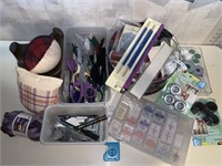 Sewing Weights, Scissors, Needles, & Supplies M