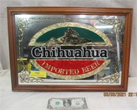 Chihuahua Beer Mirror 15 x 21
