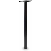 Pacifica in-Ground Steel Mailbox Post Black $58
