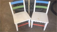 (2) KIDS CHAIRS, PUZZLES & GAMES