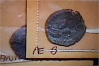(2) Ancient Roman Coins - Constantius II 337-363AD