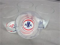 NEW American Airlines Logo Drinking Glasses