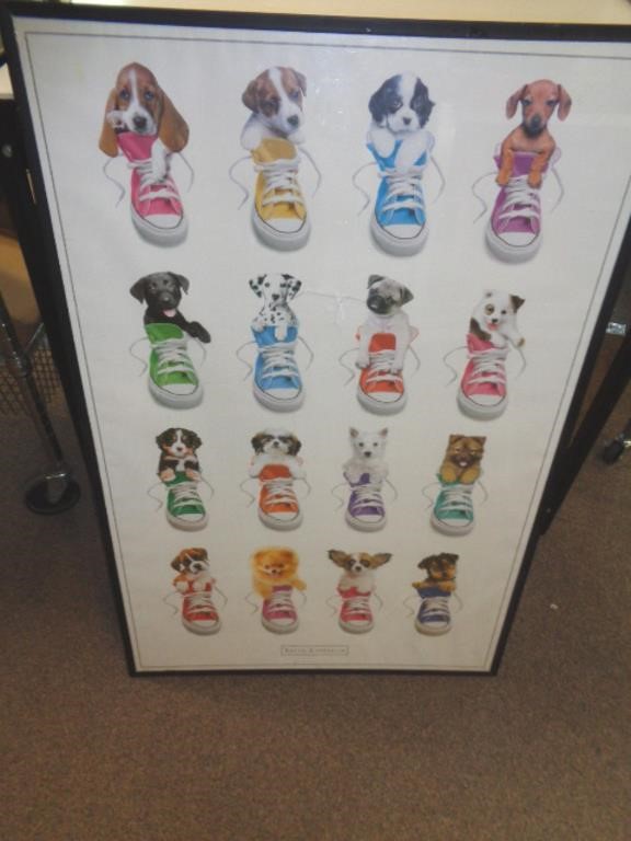22 X 34 PUPPY IN SHOES POSTER